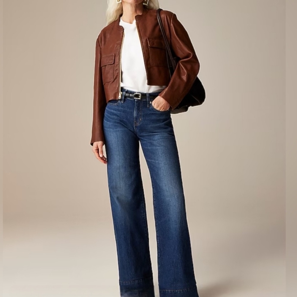 J. Crew Low Rise Denim Trouser Jean 29